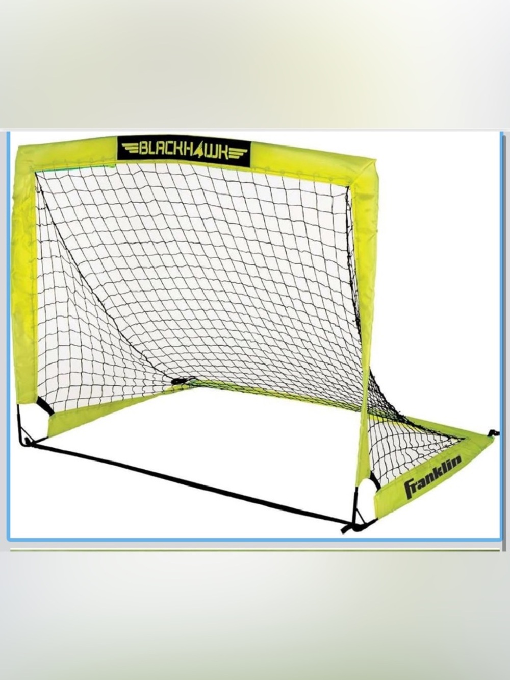 Blackhawk Franklin Pop Up Youth Fiberglass Soccer Goal 4x3ft